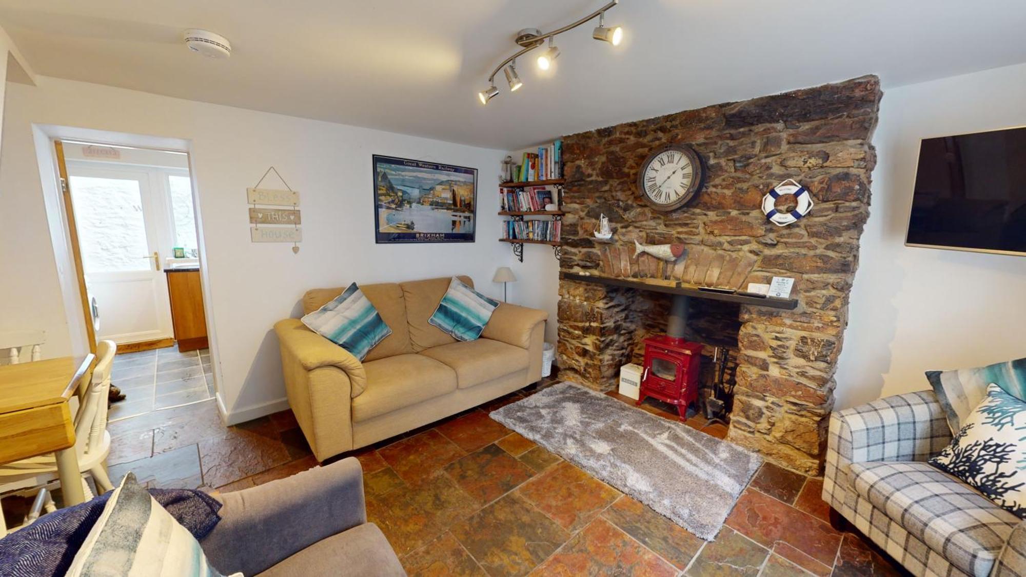 Saltys Cottage, Brixham - 2 Min Walk To The Harbour Buitenkant foto
